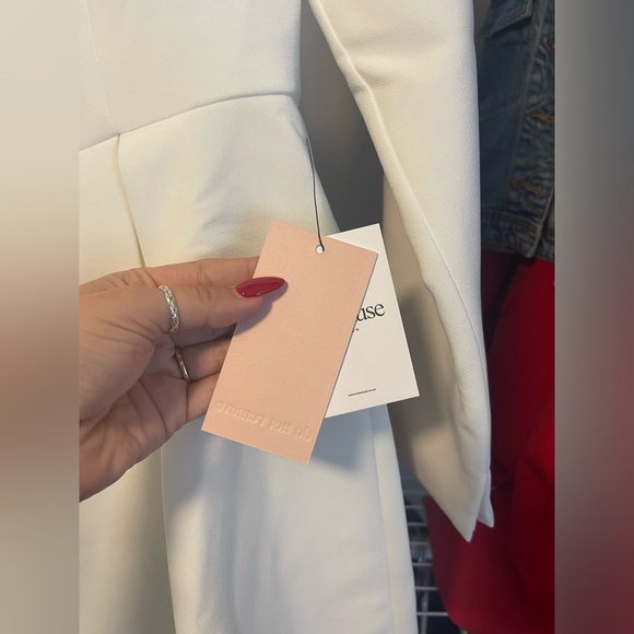 ODD MUSE WHITE PEARL DRESS XL - Picture 6 of 6